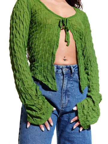 Camicia da donna 'Caro' di sry dad. in verde