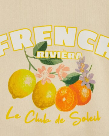 Bluză de molton de la WE Fashion pe galben