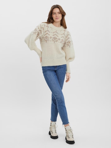 VERO MODA Sweater 'Diane' in Beige