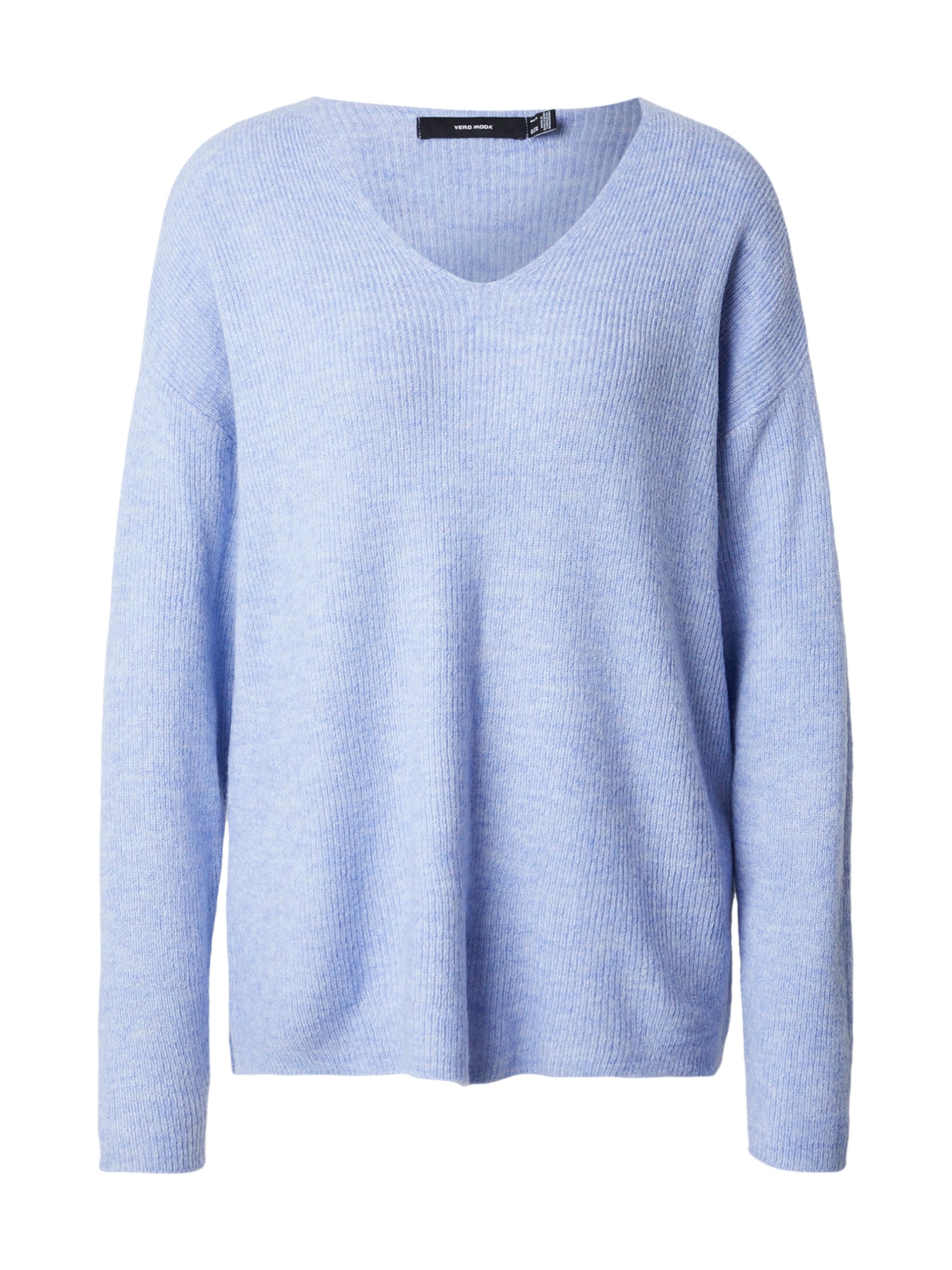 VERO MODA Pulóver 'VMLefile' - kék: elől