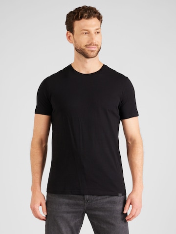 T-Shirt UNITED COLORS OF BENETTON en noir : devant