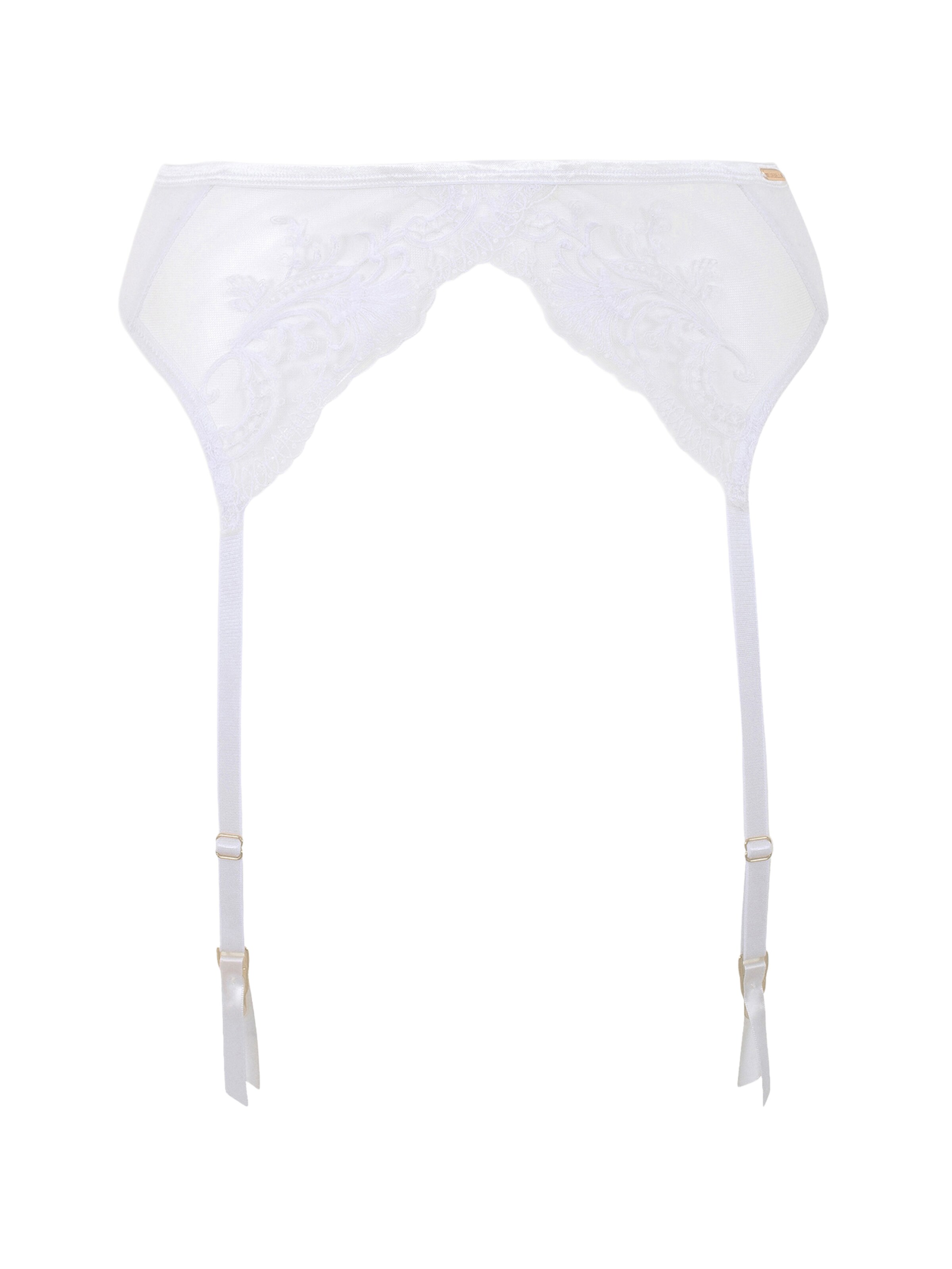 Suport de ștrampi 'Lingerie' de la Bluebella pe alb: față