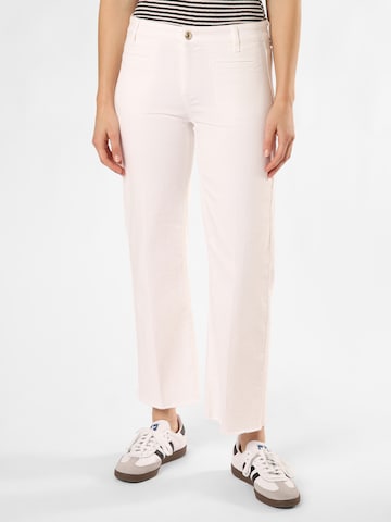 Cambio Regular Jeans 'Tess' in White: front