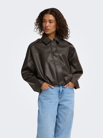 Veste mi-saison 'JDYAne' JDY en marron : devant