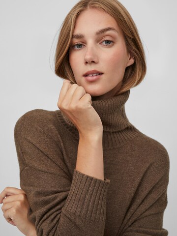 VILA Dress 'Ril' in Brown
