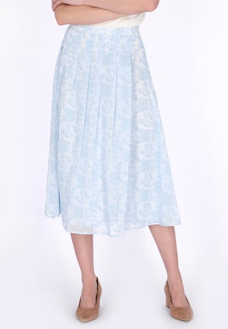 Usha Skirt in Blue: front