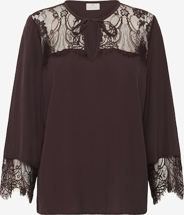 Chemisier 'April' Kaffe en marron : devant