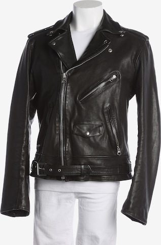 GANT Lederjacke / Ledermantel XL in Schwarz: Vorderseite