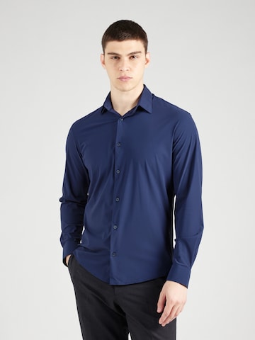 Jack & Jones Premium Slim fit Overhemd 'JPRBLAACTIVE' in Blauw: voorkant