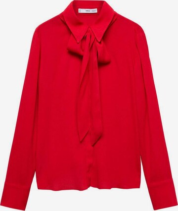 MANGO Blouse 'Valentin' in Rood: voorkant
