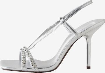 NextSandale 'Forever Comfort' - srebro boja: prednji dio