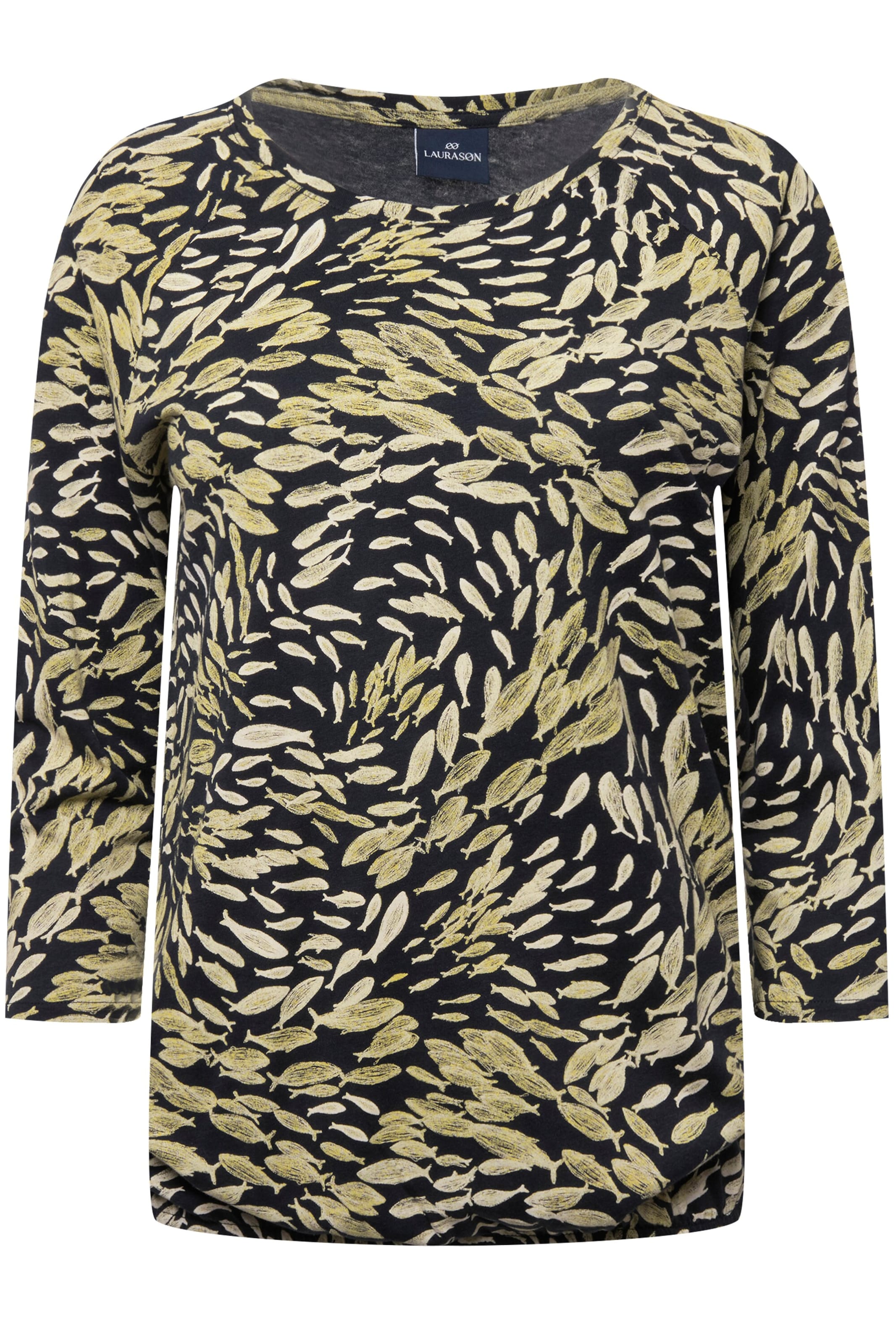 LAURASØN Shirt in Schwarz: Vorderseite