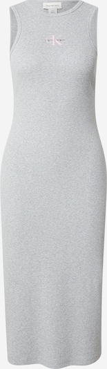 Calvin Klein Jeans Kleid in graumeliert / rosa / burgunder, Produktansicht