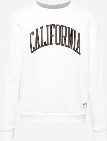 HOLLISTER Sweatshirt in Weiß: predná strana