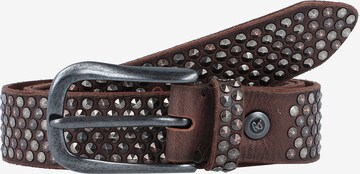 Ceinture b.belt Handmade in Germany en marron : devant