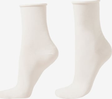 CALZEDONIA Socks in White: front