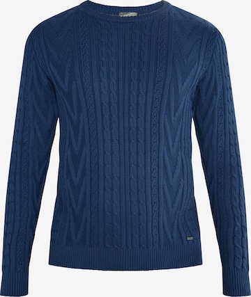 Pullover di DreiMaster Vintage in blu: frontale