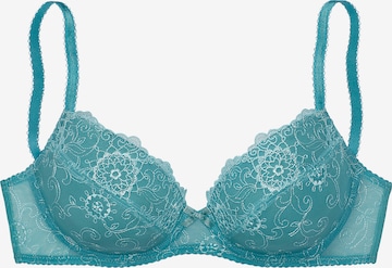 NUANCE Push-up BH in Blauw: voorkant
