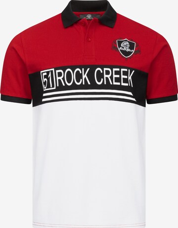 Rock Creek Poloshirt in Rot: predná strana
