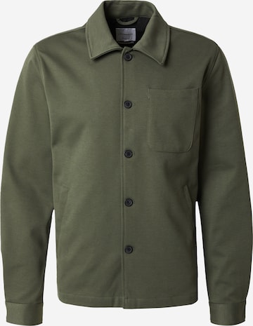 Chemise 'Superflex' Lindbergh en vert : devant