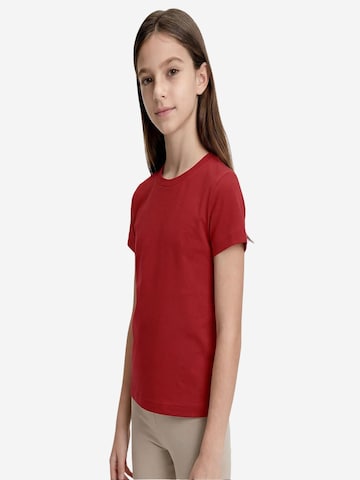 T-Shirt 'TOMMY Herren-T-Shirt Aus Baumwolle Und Elasthan' Tommy Life en rouge