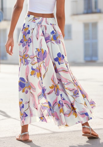 LASCANA Wide leg Pants in White