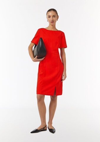 COMMA Kleid in Rot