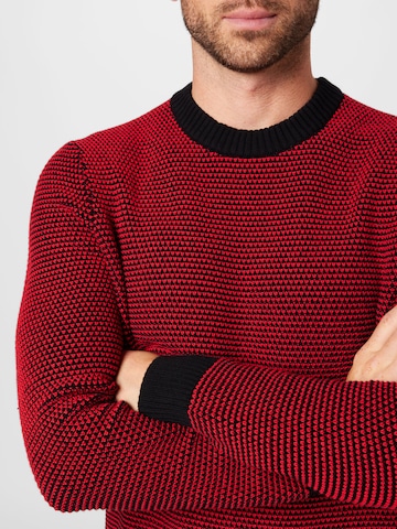 HUGO Red - Pullover 'Smarlon' em vermelho