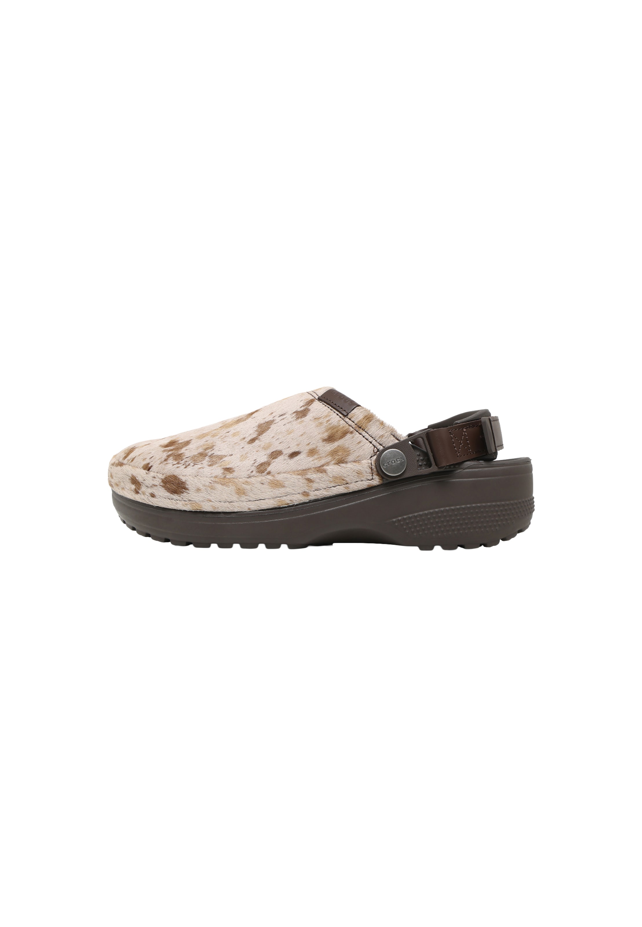 Crocs Сабо 'Classic' в Коричневый: спереди