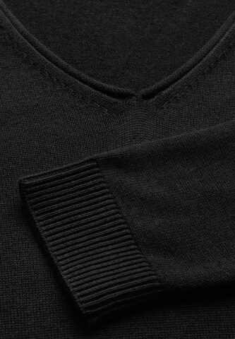 STREET ONE Pullover in Schwarz