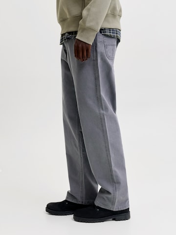 Largi Pantaloni 'JWHALEX SMITH' de la JACK & JONES pe gri
