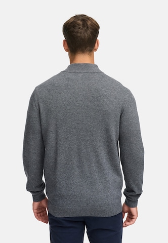 INDICODE JEANS Knit cardigan 'Margous' in Grey