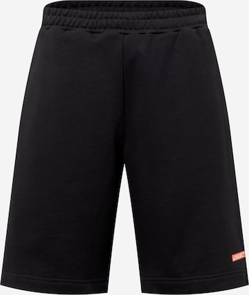 DIESEL Loose fit Pants 'CROWN' in Black: front