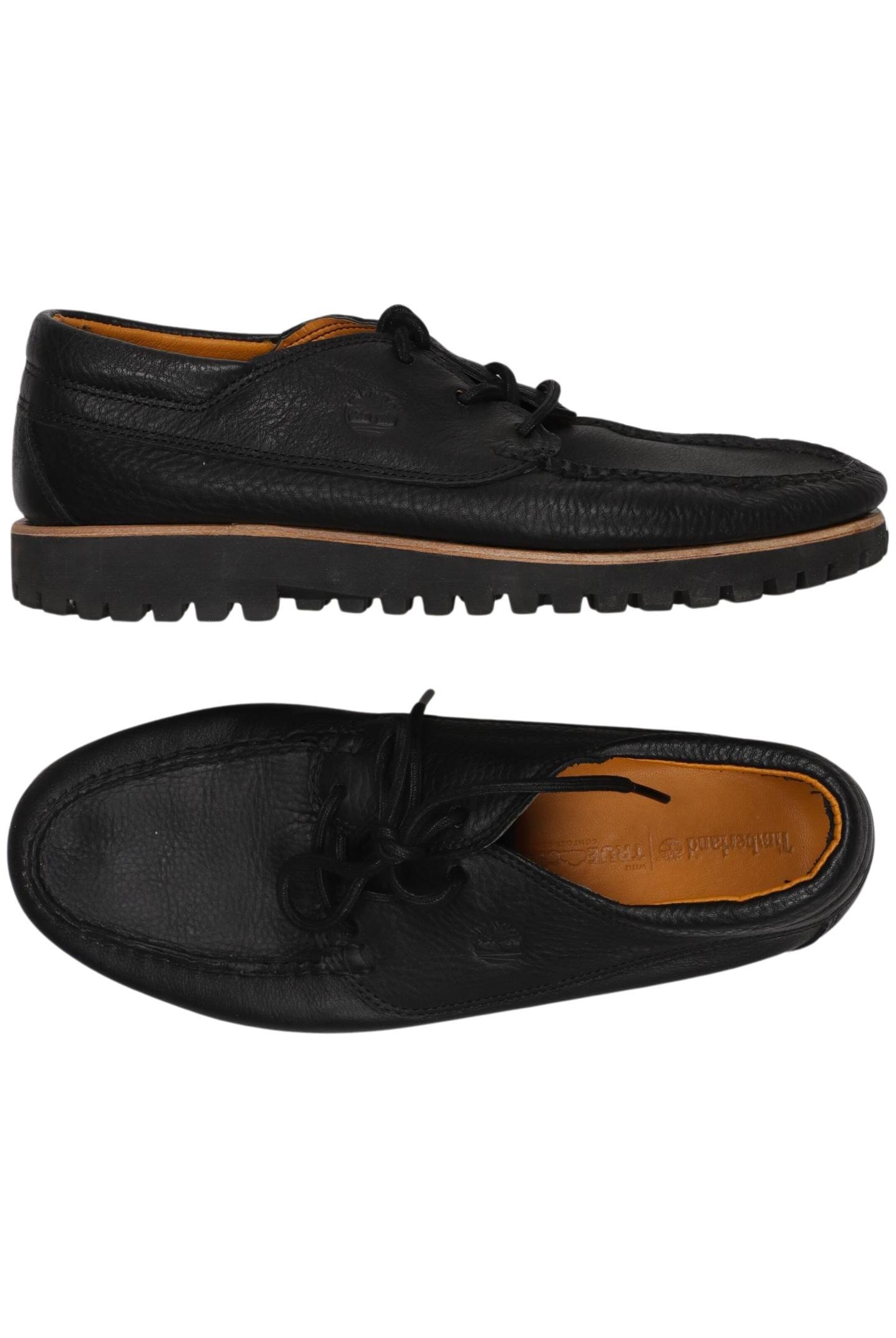 TIMBERLAND Flats & Loafers in 44 in Black: front