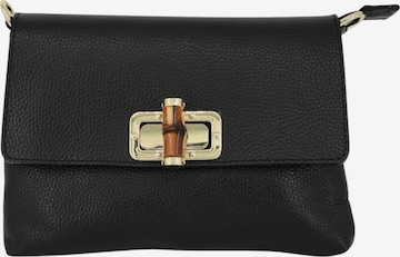 Brise Schultertasche 'Nila' in Schwarz: Vorderseite