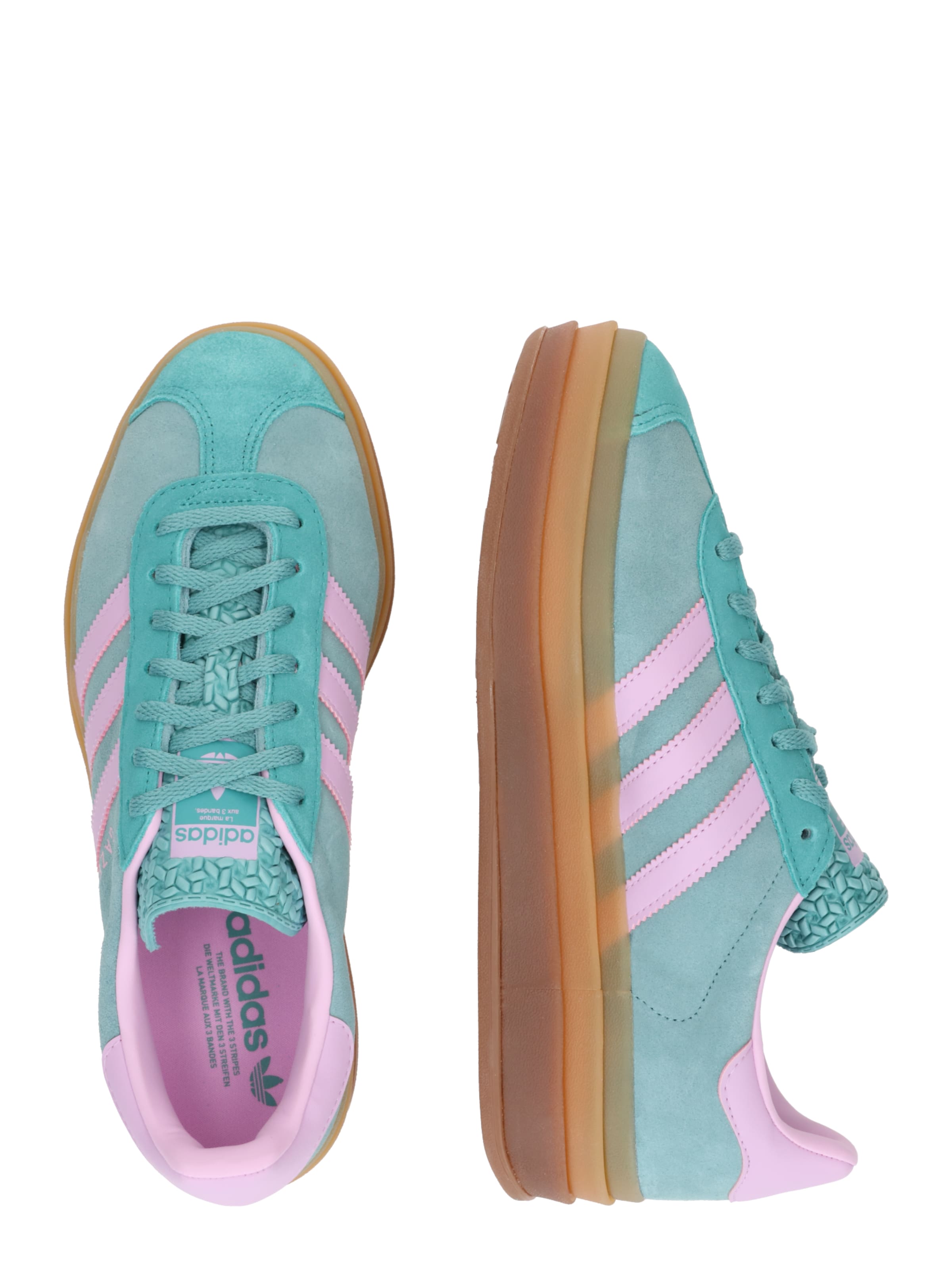 ADIDAS ORIGINALS Σνίκερ χαμηλό 'GAZELLE BOLD' σε πράσινο