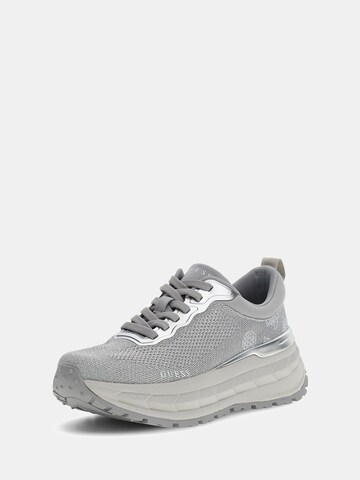 GUESS Sneakers 'Runit 4G' in Silver