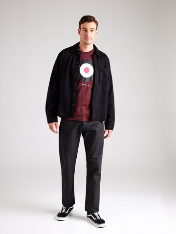 Maglietta 'Signature Target' di Ben Sherman in rosso