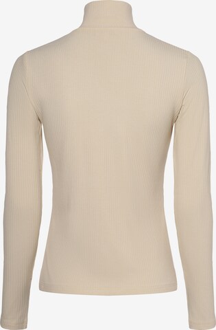 Marie Lund Langarmshirt ' ' in Beige