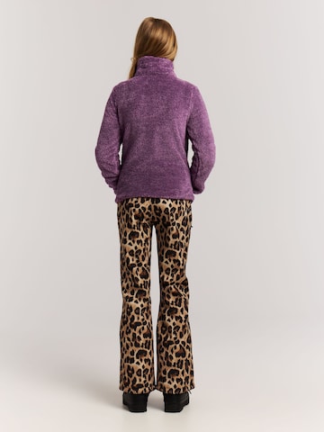 PROTEST Fleece Jacket 'Riri JR' in Purple