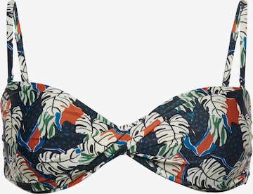 Superdry Bandeau Bikinitoppi värissä vihreä: edessä