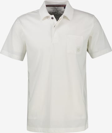 LERROS Poloshirt in Weiß: Vorderseite