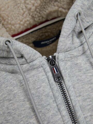 Giacca di felpa di JACK & JONES in grigio