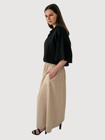 WEARABLE STORIES Skirt 'Marthe' in Beige