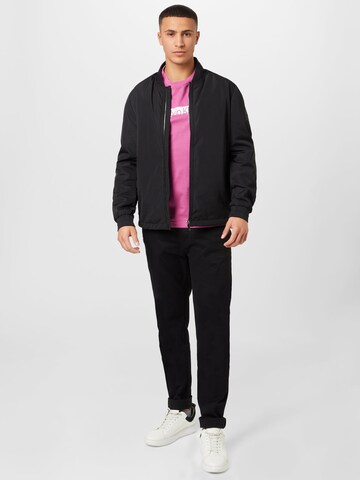 Calvin Klein Between-Season Jacket in Black