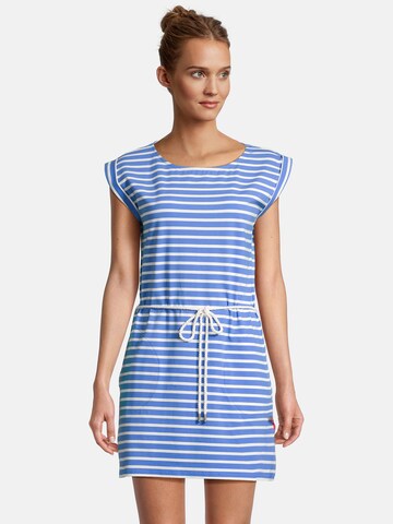 salzhaut Jurk 'Pappness' in Blauw: voorkant