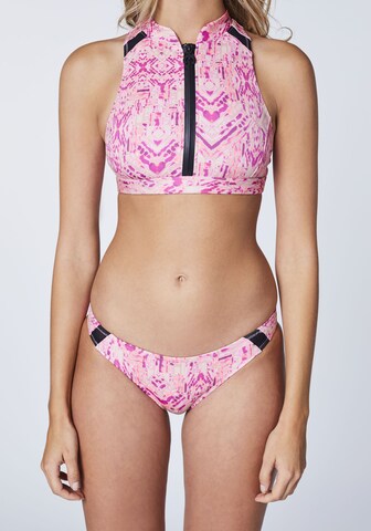 CHIEMSEE Bralette Sports Bikini in Pink