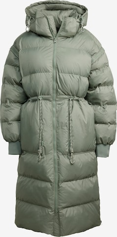 ADIDAS BY STELLA MCCARTNEY - Abrigo de montaña 'Long Padded Winter' en verde: frente