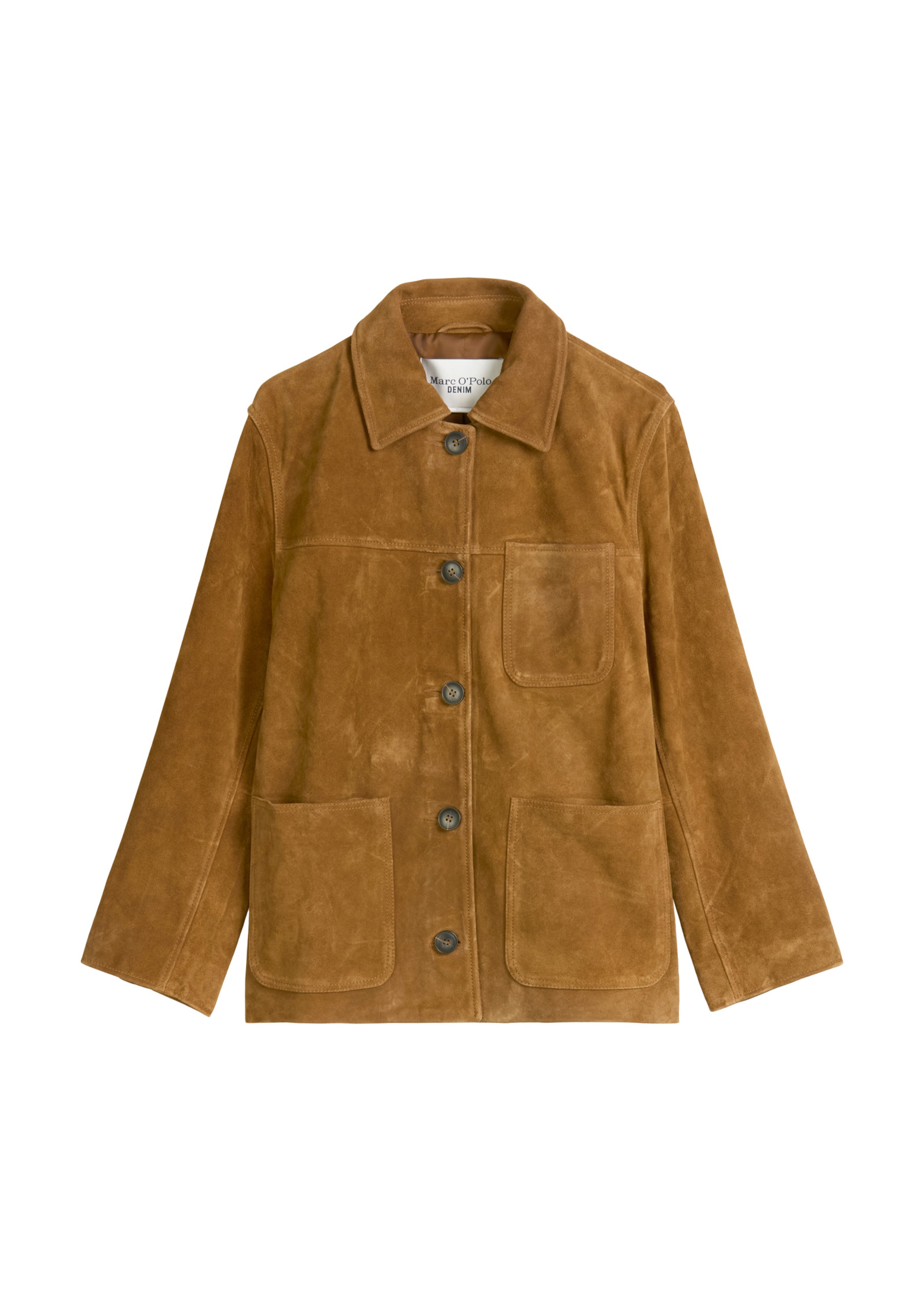 Marc O'Polo DENIM Tussenjas in Bruin: voorkant