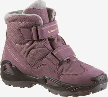 LOWA Boots 'Milo' in Purple